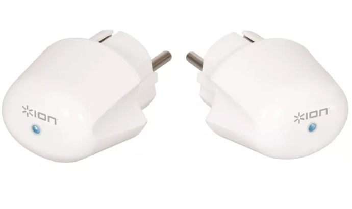 Pair of ION LightningGuard surge protection plugs