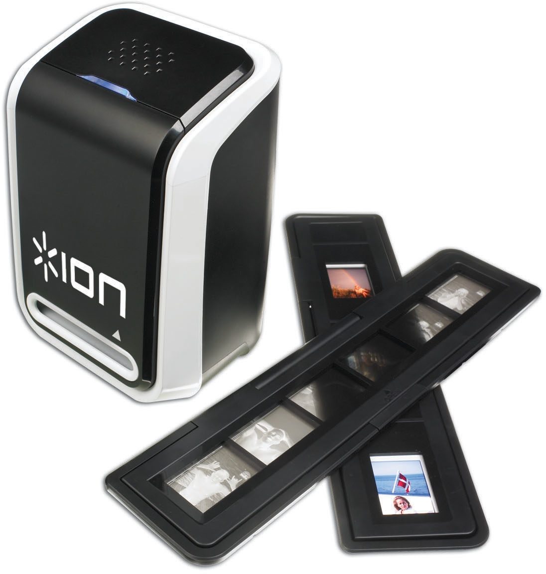 ION Slides 2 PC scanner with slide and negative holders