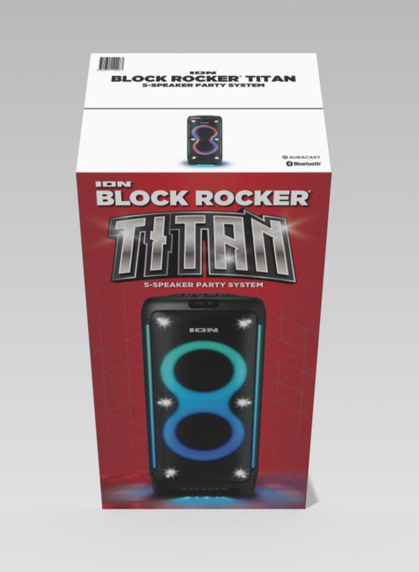 ION Block Rocker Titan retail giftbox front render